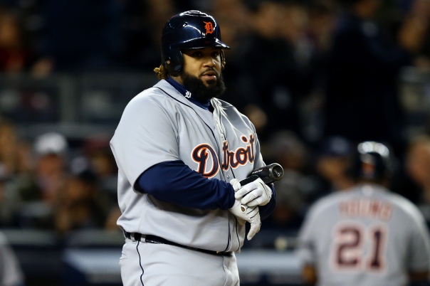 Prince Fielder will turn 29 in May.  Throughout my studies of some extremely tall - or heavy player, the time of deterioration in ones ability seems to seep in about 34.  In my opinion, the club should move to trade Victor Martinez and shift Fielder over to the DH position ASAP, so they can preserve his  body for the next 8 years of his contract.  He will be 37 when his big deal ends.  Fielder has a Career 3 Slash Line of .287/.393/.931